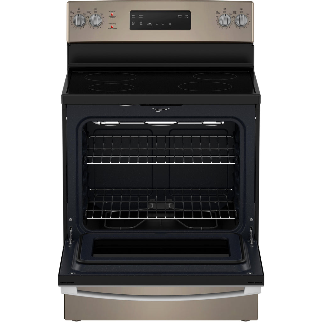  GE 30-inch Freestanding Electric Range JCB630ETES IMAGE 3