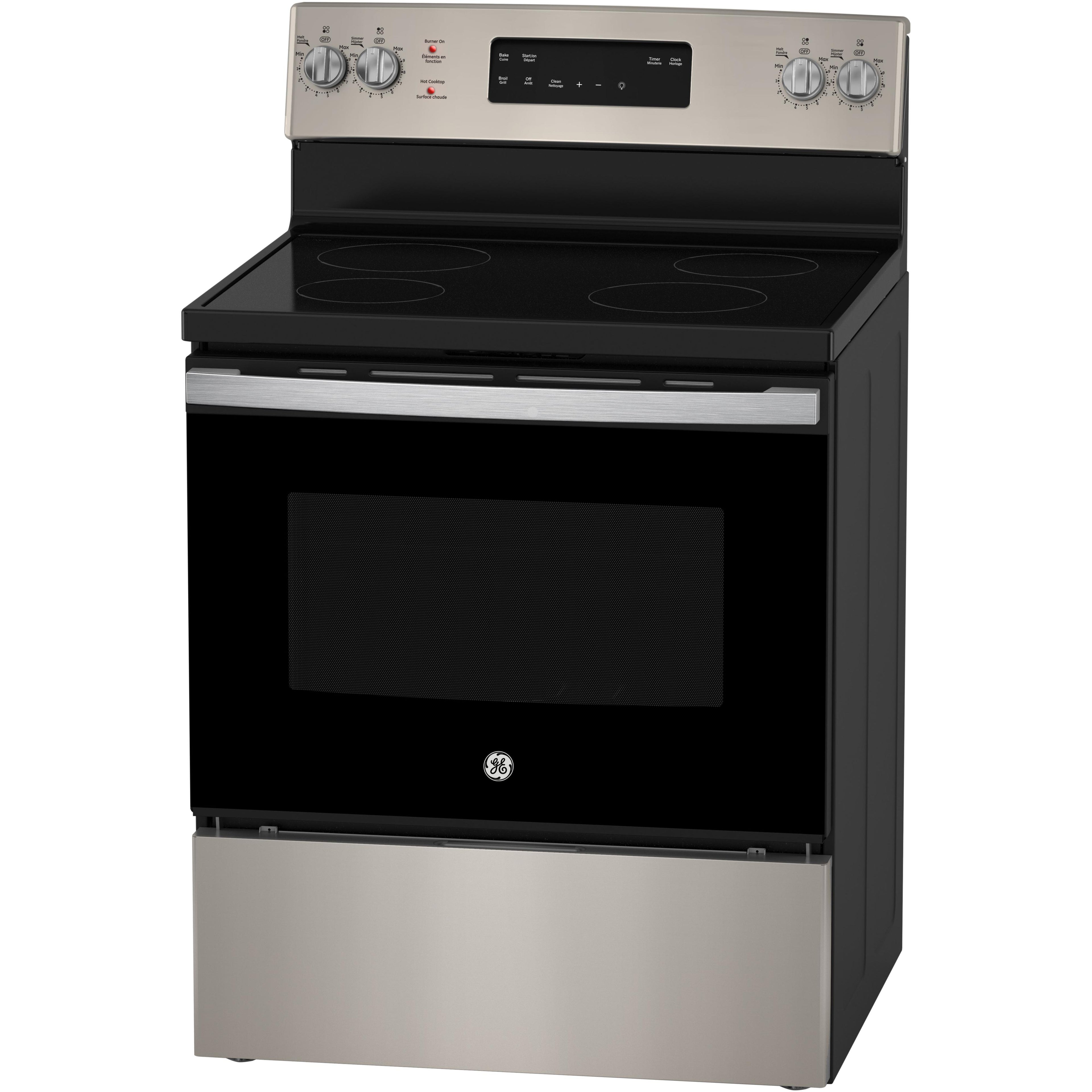  GE 30-inch Freestanding Electric Range JCB630ETES IMAGE 4
