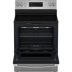  GE 30-inch Freestanding Electric Range JCBS630SVSS IMAGE 4