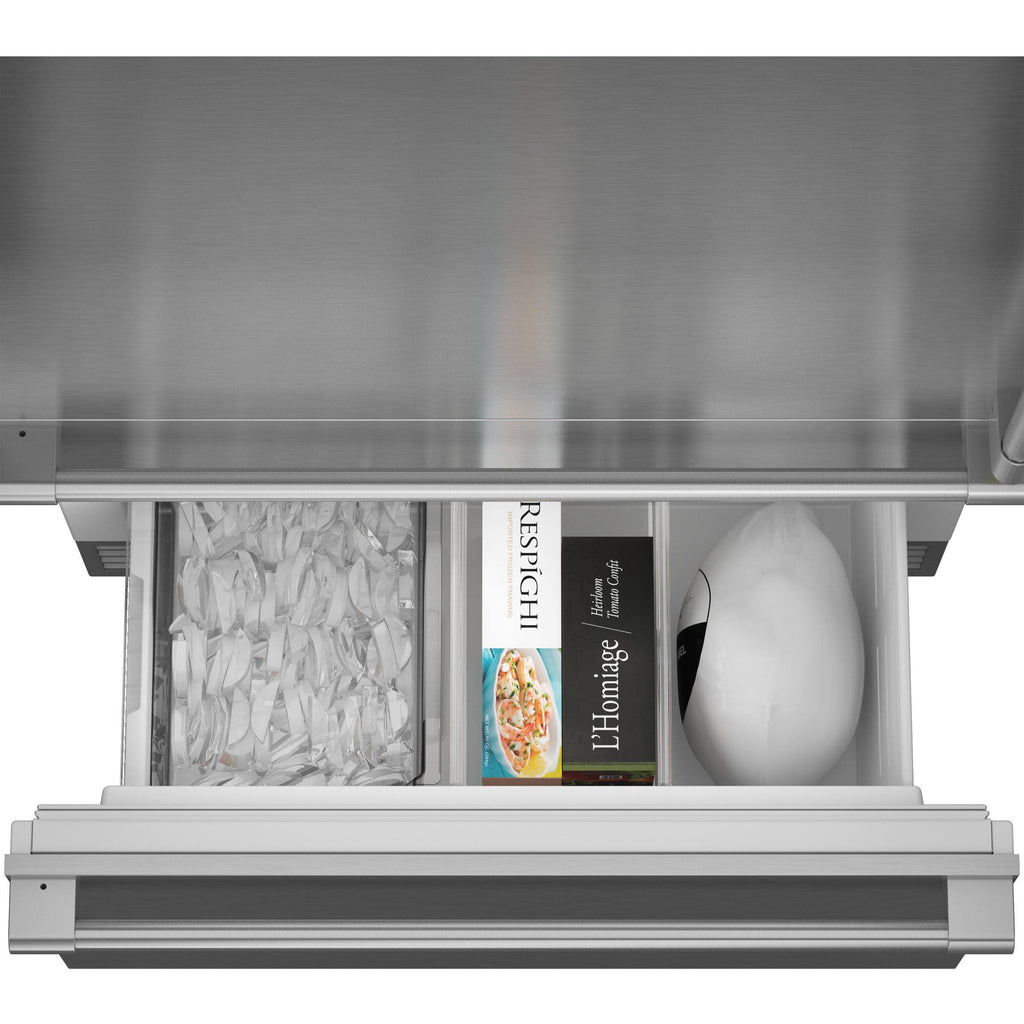  Monogram 36-inch, 20.2 cu. ft. Bottom Freezer Refrigerator with Wi-Fi Connect ZIC363NBVLH IMAGE 6