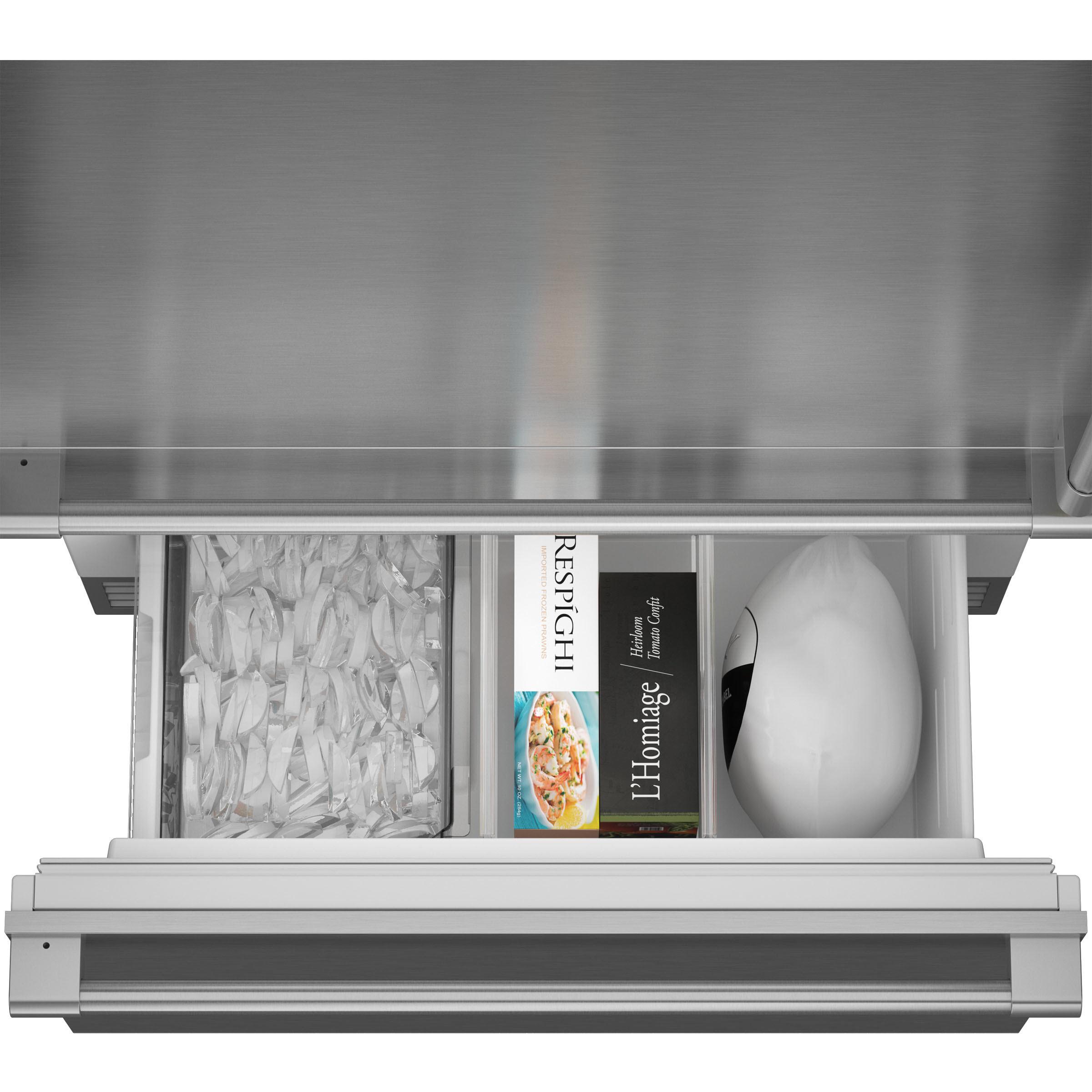  Monogram 36-inch, 20.2 cu. ft. Bottom Freezer Refrigerator with Wi-Fi Connect ZIC363NBVLH IMAGE 6