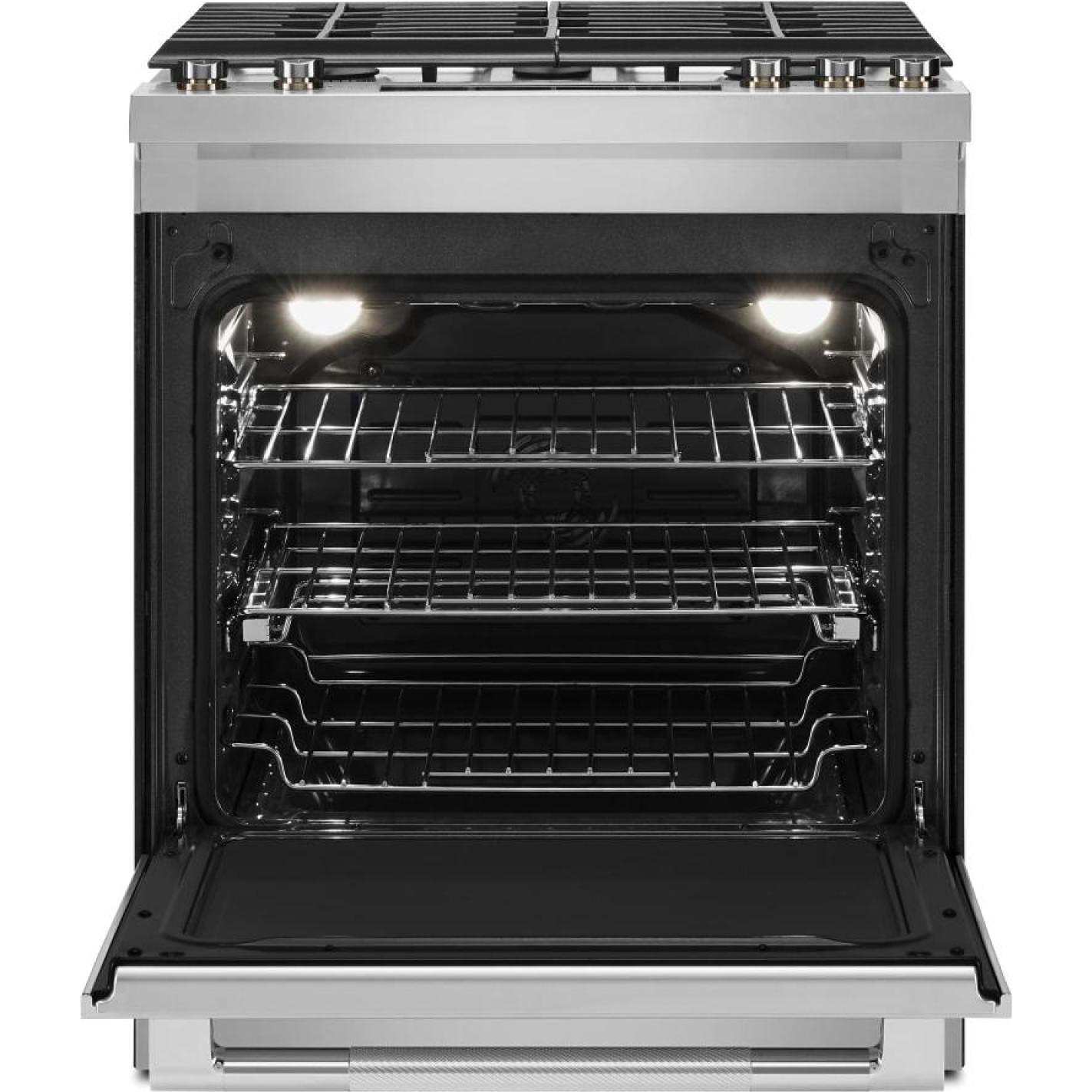  JennAir 30-inch Freestanding Dual-Fuel Range JDS1450ML IMAGE 2