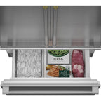 Monogram 36-inch, 20.1 cu. ft. French 4-Door Refrigerator with Wi-Fi Connect ZIP364IPVII IMAGE 6
