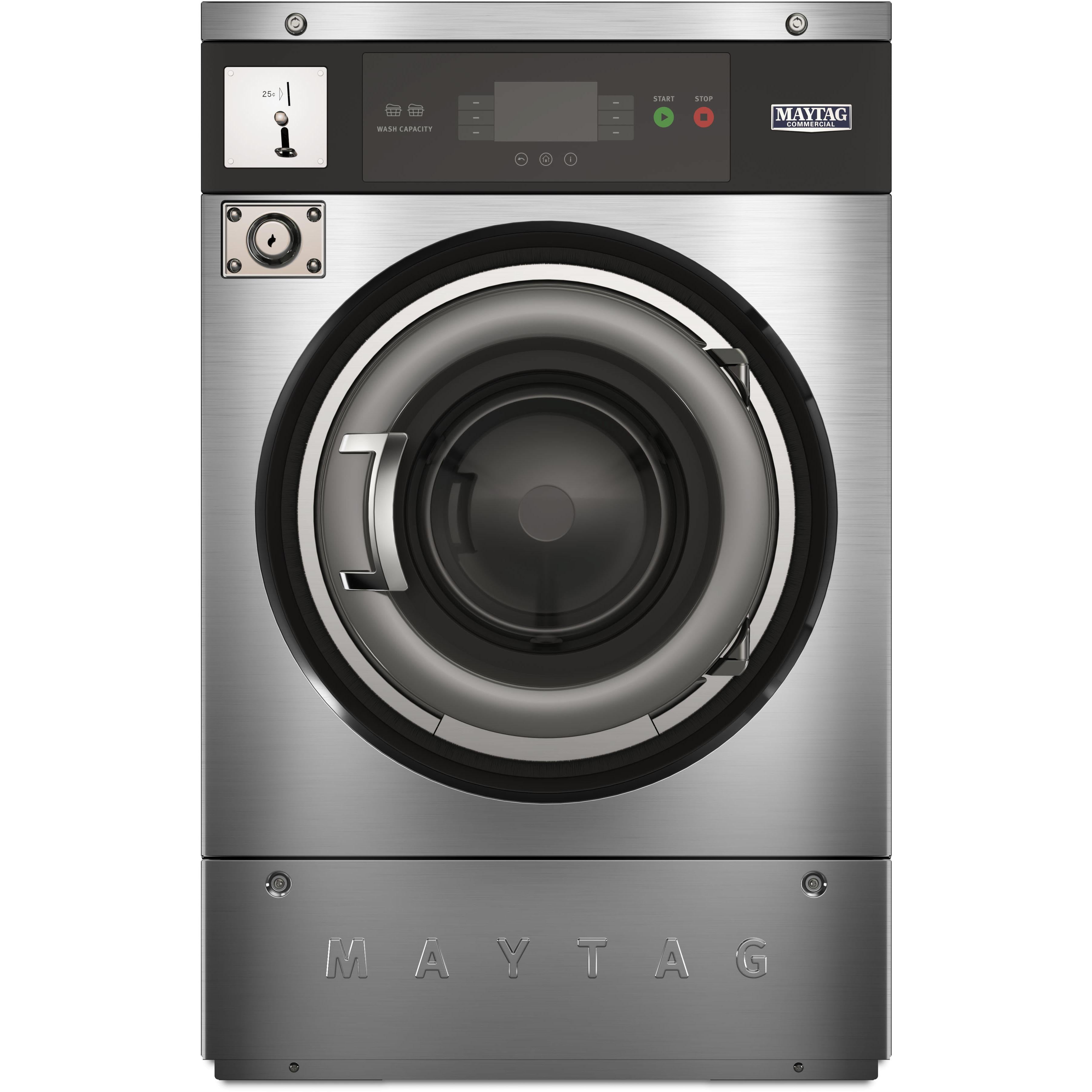  Maytag Commercial Laundry Multi-Load Commercial Washer with Full Color 4.5" LCD Screen MYS20PD IMAGE 1