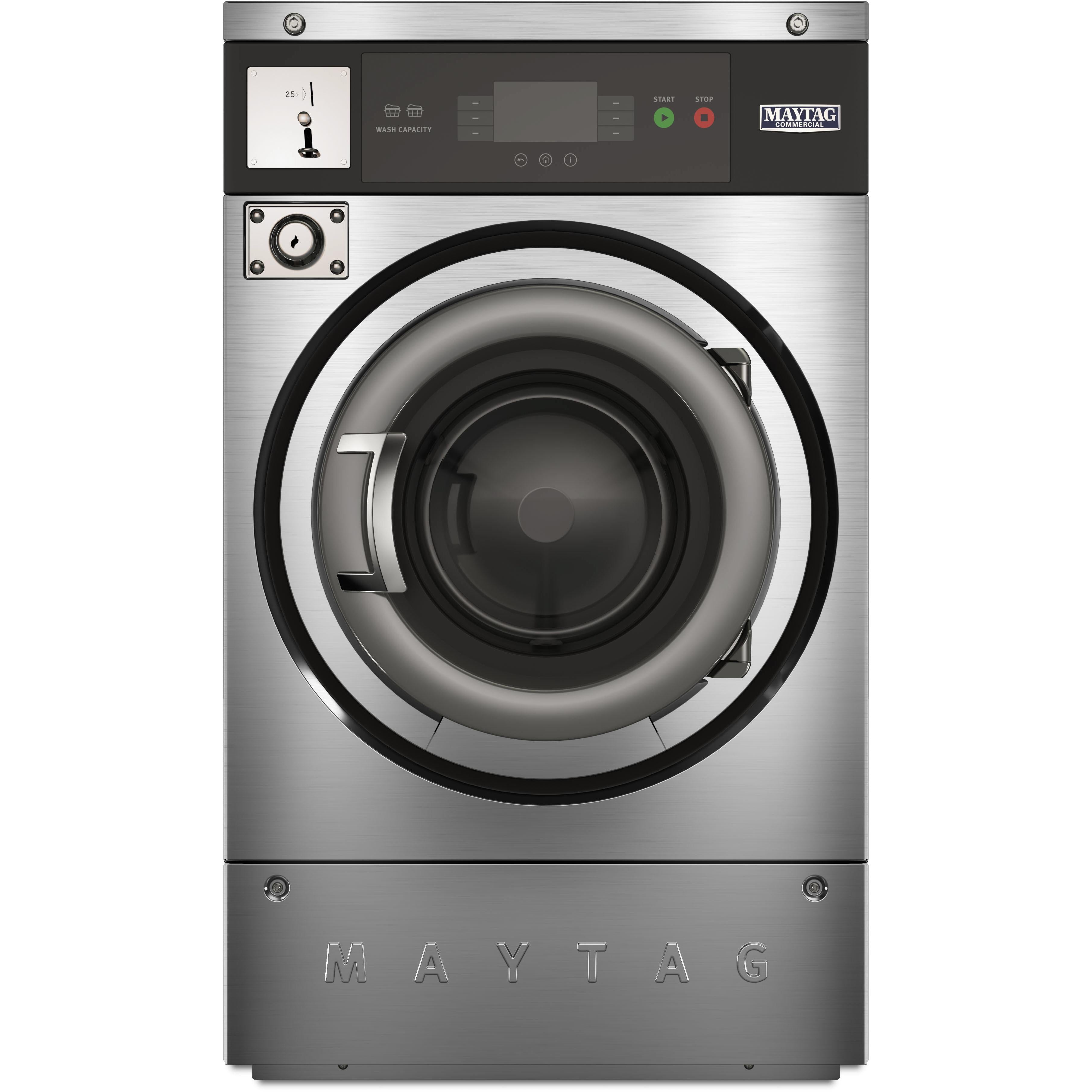  Maytag Commercial Laundry Multi-Load Commercial Washer with Full Color 4.5" LCD Screen MYR25PD IMAGE 1