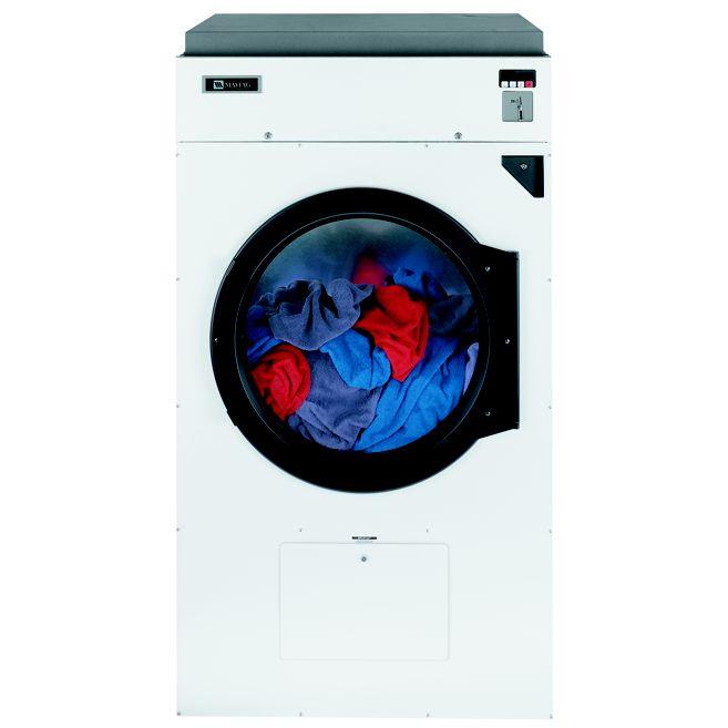  Maytag Commercial Laundry Multi-Load Gas Front Loading Commercial Dryer MDG76PCCWW IMAGE 1