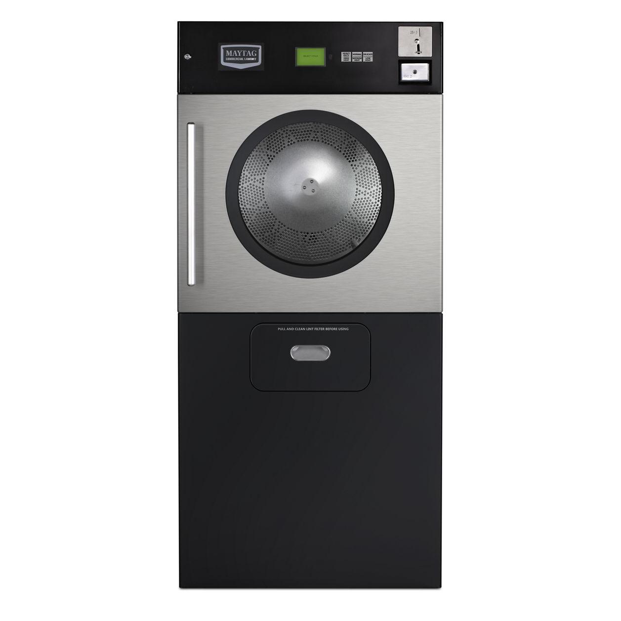  Maytag Commercial Laundry Multi-Load Gas Front Loading Commercial Dryer MDG35PDBWS IMAGE 1