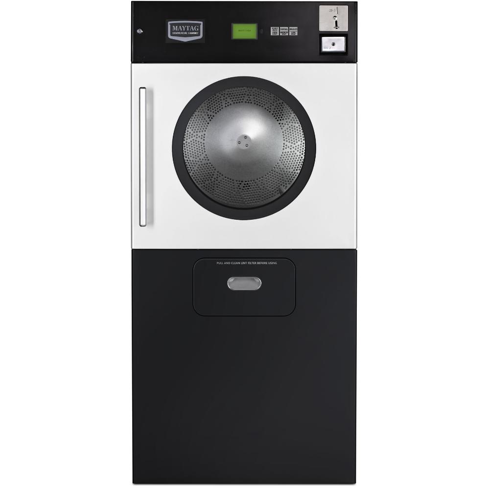 Maytag Commercial Laundry Multi-Load Gas Front Loading Commercial Dryer MDG35PDBWW IMAGE 1