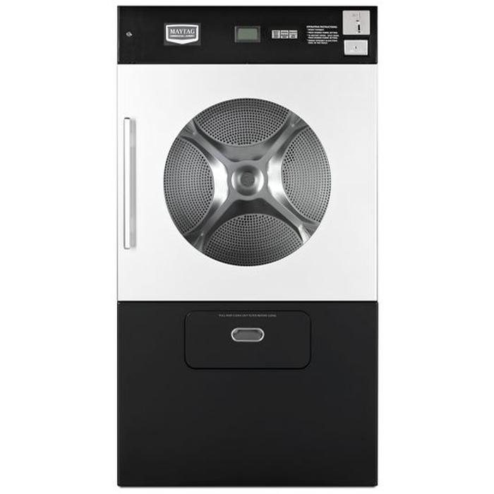  Maytag Commercial Laundry Multi-Load Gas Front Loading Commercial Dryer MDG52PDBWW IMAGE 1