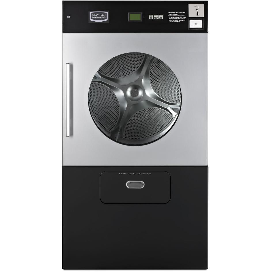  Maytag Commercial Laundry Multi-Load Gas Front Loading Commercial Dryer MDG78PDBWS IMAGE 1