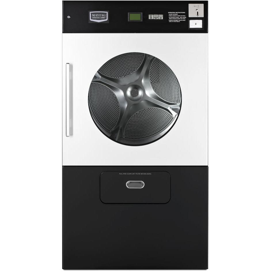  Maytag Commercial Laundry Multi-Load Gas Front Loading Commercial Dryer MDG78PDBWW IMAGE 1
