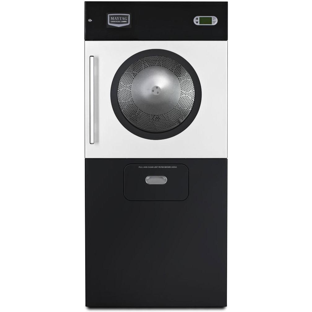  Maytag Commercial Laundry 12.27 cu. ft. Multi-Load Front Loading Gas Commercial Dryer MDG35PNCWW IMAGE 1