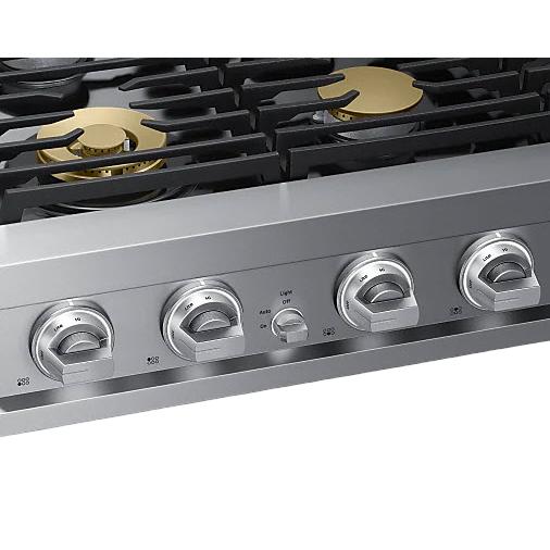  Dacor 36-inch Gas Rangetop with SmartThings Wi-Fi Connectivity DTT36T960GS/DA IMAGE 6