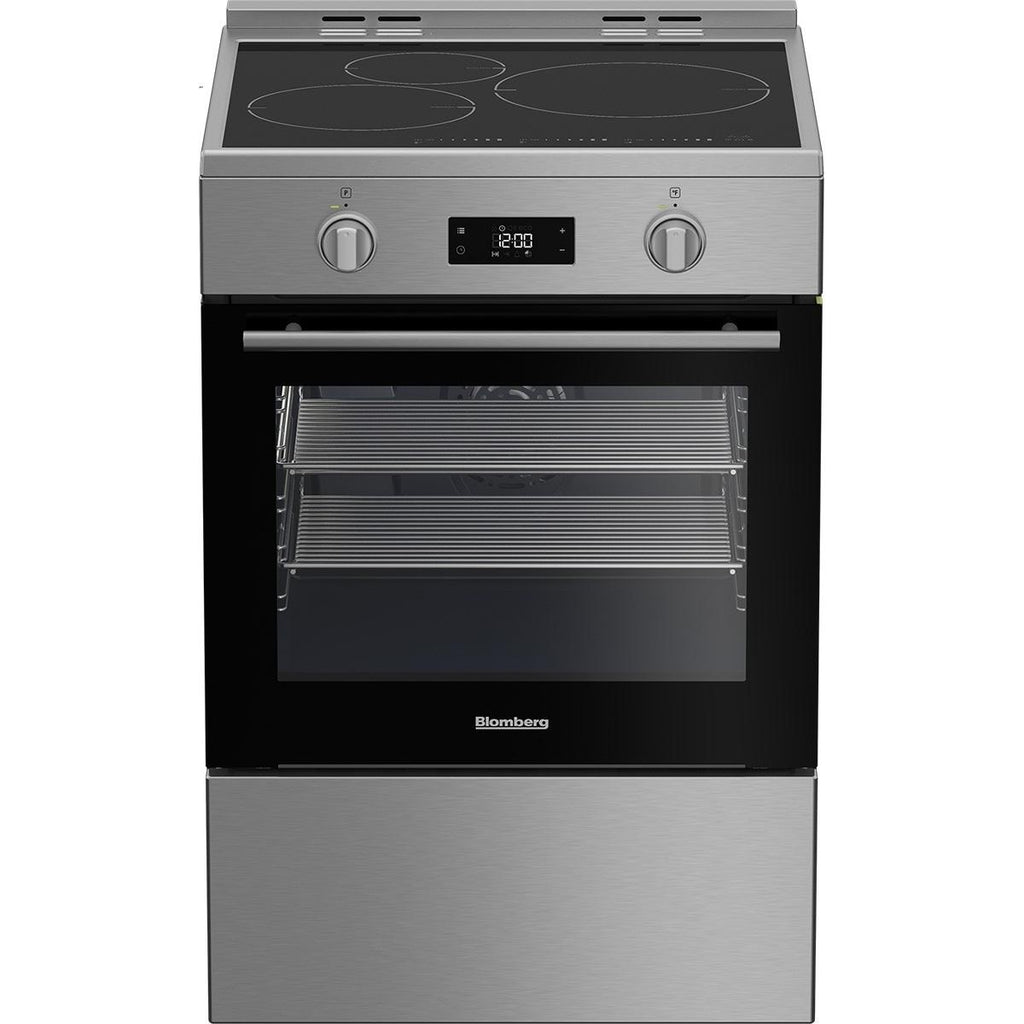  Blomberg 24-inch Freestanding Induction Range with True European Convection Technology BIRC24102SS IMAGE 1