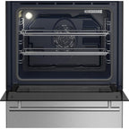  Blomberg 24-inch Freestanding Induction Range with True European Convection Technology BIRC24102SS IMAGE 3