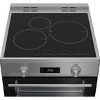  Blomberg 24-inch Freestanding Induction Range with True European Convection Technology BIRC24102SS IMAGE 4