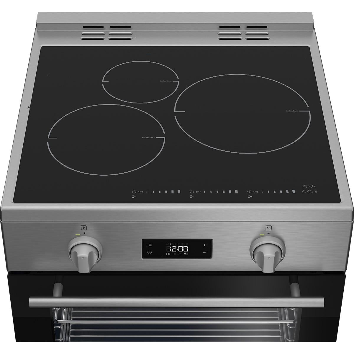  Blomberg 24-inch Freestanding Induction Range with True European Convection Technology BIRC24102SS IMAGE 4