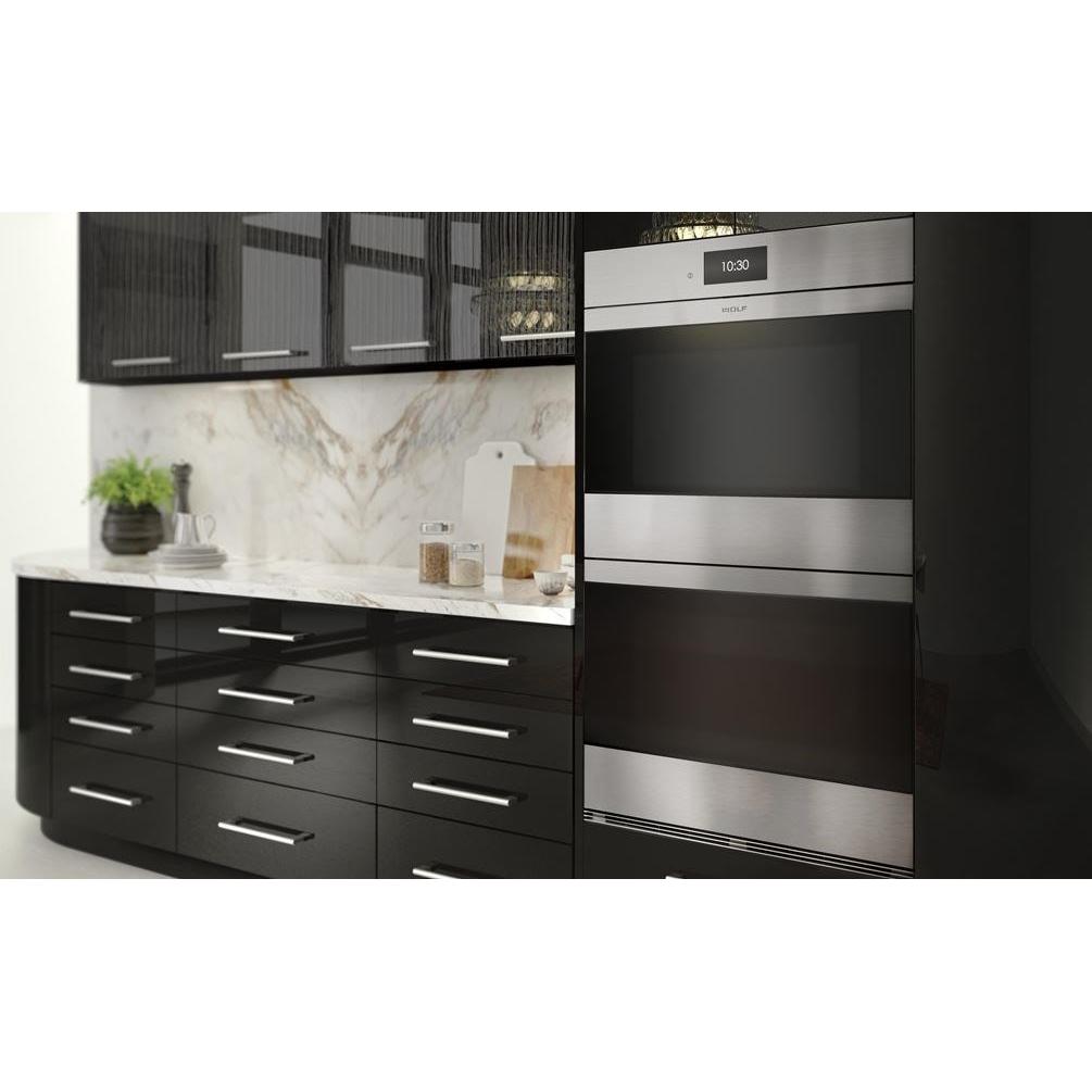  Wolf 30-inch, 10.2 cu. ft. Built-in Double Wall Oven with Dual VertiFlow™ Convection System DO3050CM/S IMAGE 4