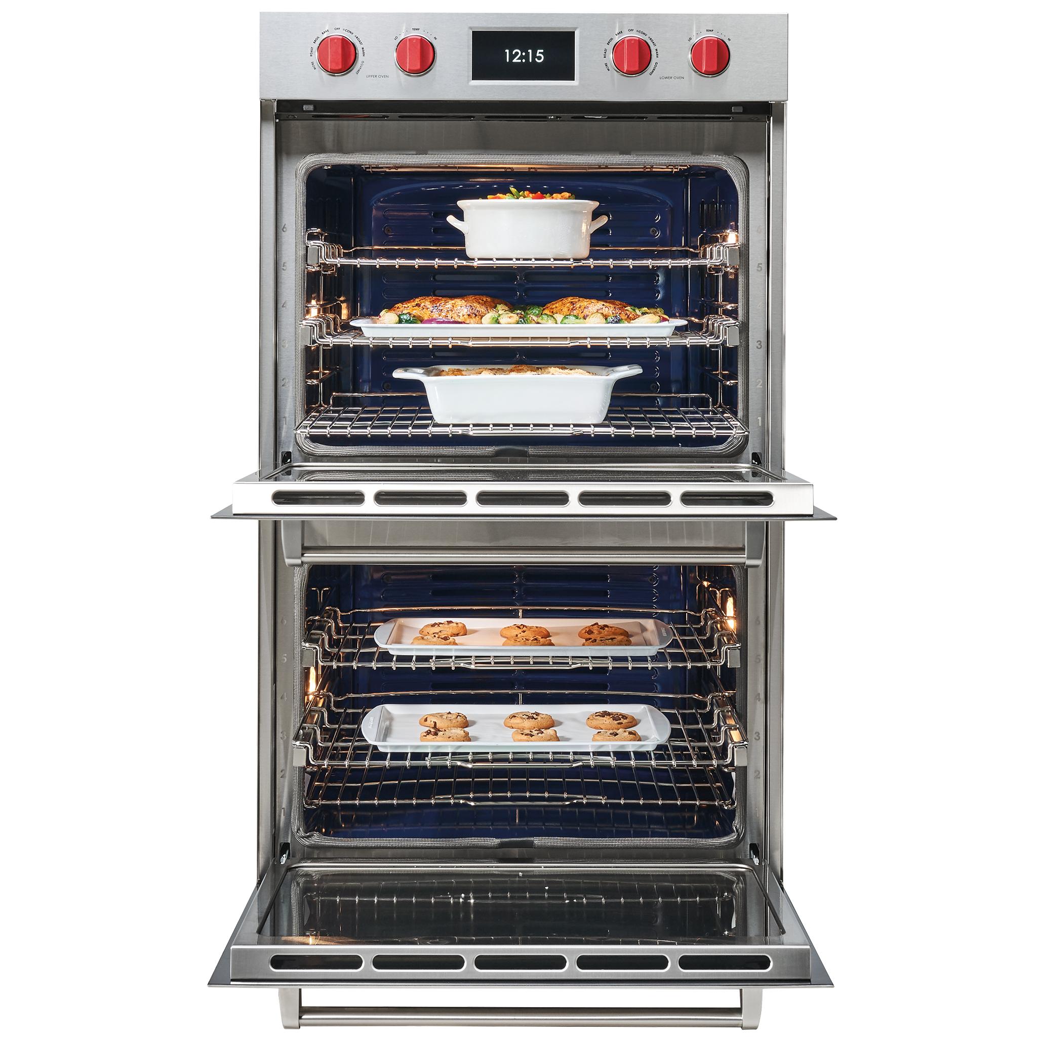  Wolf 30-inch, 10.2 cu. ft. Built-in Double Wall Oven with Dual VertiFlow™ Convection System DO3050PM/S/P IMAGE 4