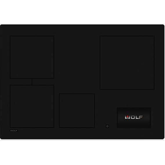  Wolf 30-inch Built-in Induction Cooktop CI30460C/B IMAGE 1