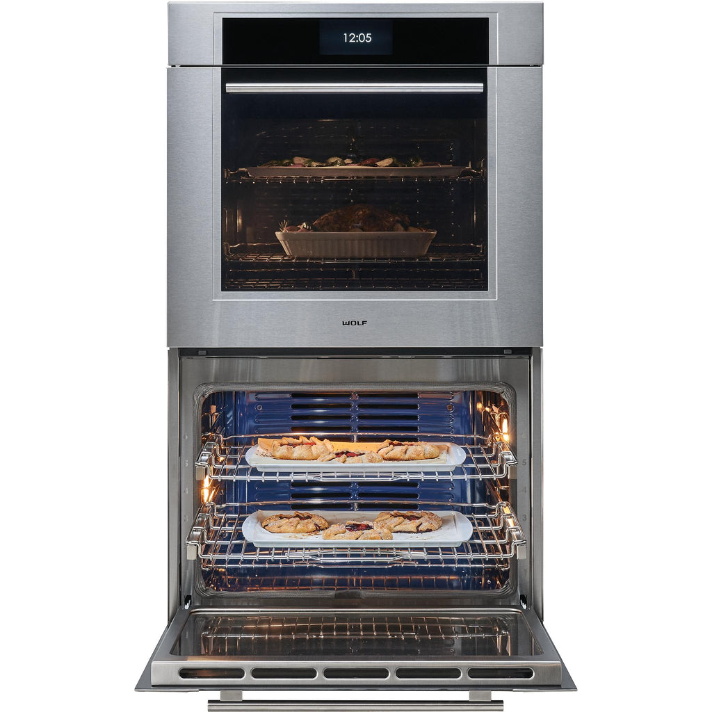  Wolf 30-inch, 10.2 cu. ft. Built-in Double Wall Oven with Dual VertiFlow™ Convection System DO3050TM/S/T IMAGE 3