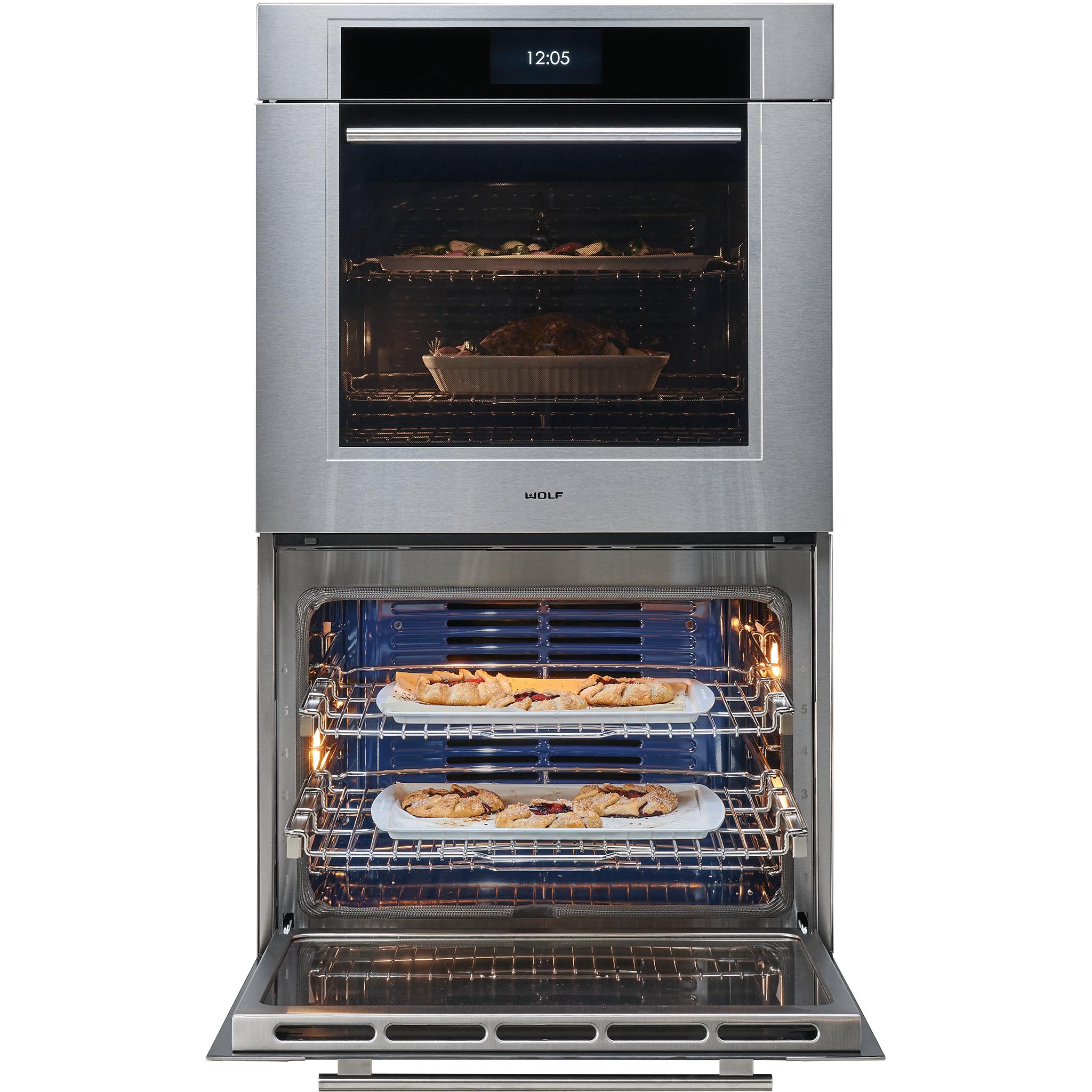  Wolf 30-inch, 10.2 cu. ft. Built-in Double Wall Oven with Dual VertiFlow™ Convection System DO3050TM/S/T IMAGE 3