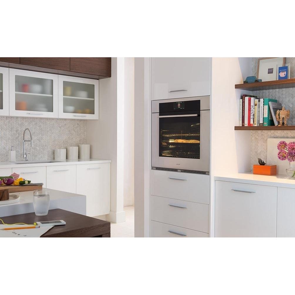  Wolf 30-inch, 5.1 cu. ft. Built-in Single Wall Oven with Dual VertiFlow™ Convection System SO3050TM/S/T IMAGE 7
