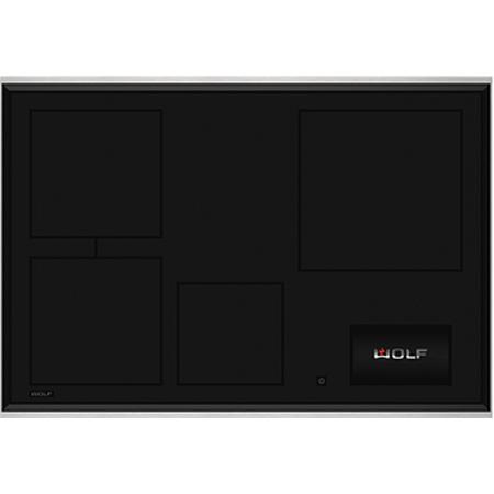  Wolf 30-inch Built-in Induction Cooktop with 17 Power Settings CI30460T/S IMAGE 1