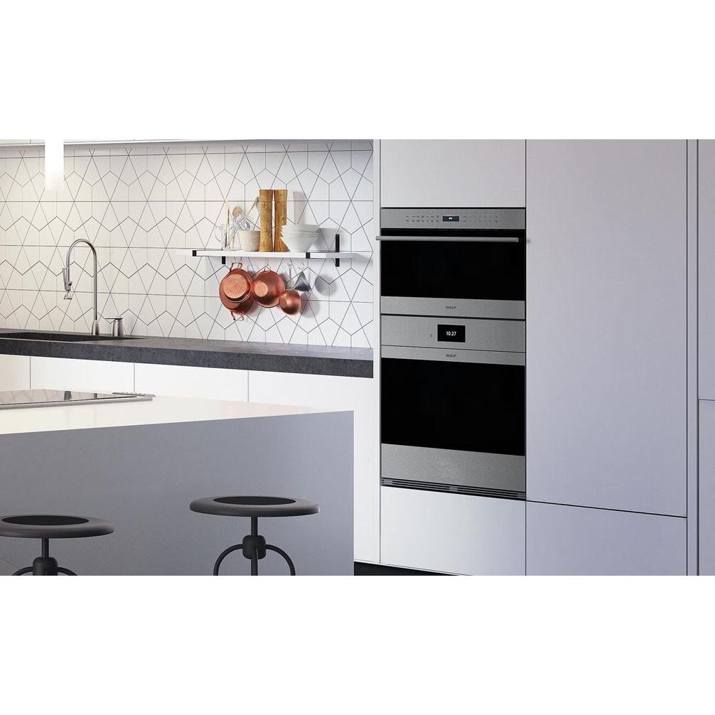  Wolf 30-inch, 5.1 cu. ft. Built-in Single Wall Oven with Dual VertiFlow™ Convection System SO3050CM/S IMAGE 7