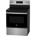  GE 30-inch Freestanding Electric Range with Self-Clean JCB630SVSS IMAGE 3