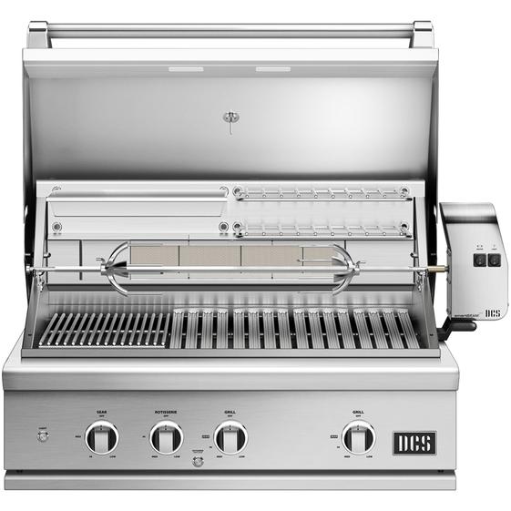  DCS Series 9 36in Built-In Gas Grill with Infrared Sear Burner BE1-36RCI-L IMAGE 2