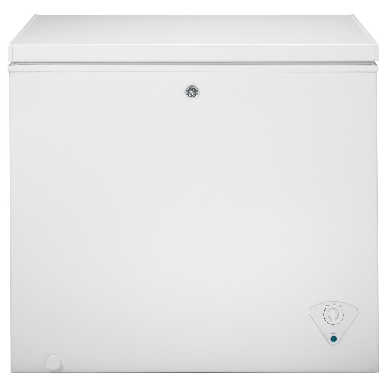  GE 7 cu. ft. Chest Freezer with Adjustable Temperature Control FCM7STWW IMAGE 1