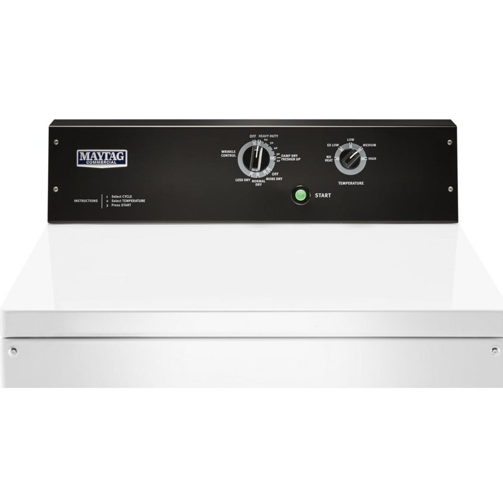  Maytag Commercial Laundry 7.4 cu. ft. Gas Dryer with IntelliDry® Sensor MGDP576KW IMAGE 4