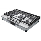  LG 30-inch Built-in Gas Cooktop CBGJ3023S IMAGE 4