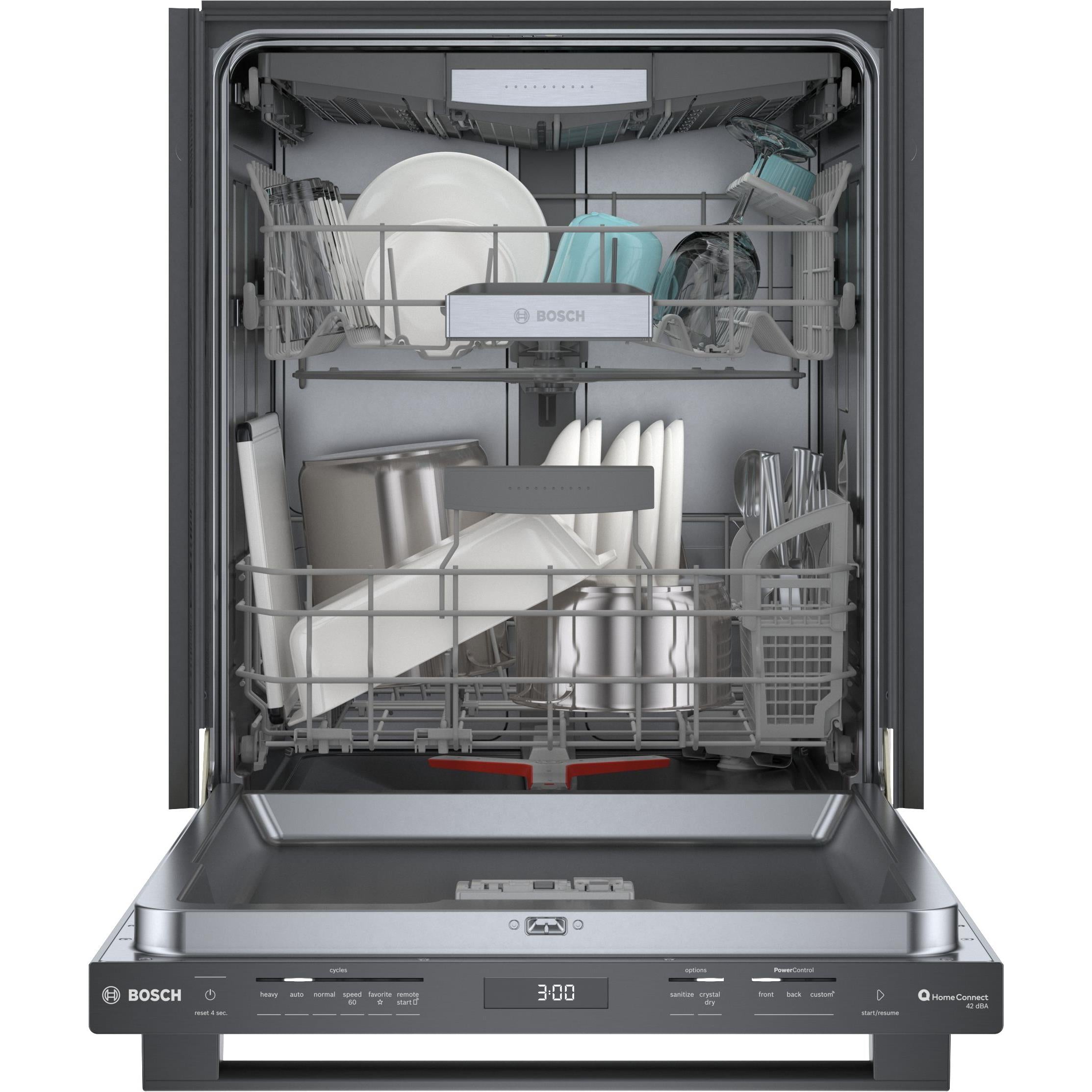  Bosch 24-inch Built-in Dishwasher with CrystalDry™ Technology SHX78CM4N IMAGE 4