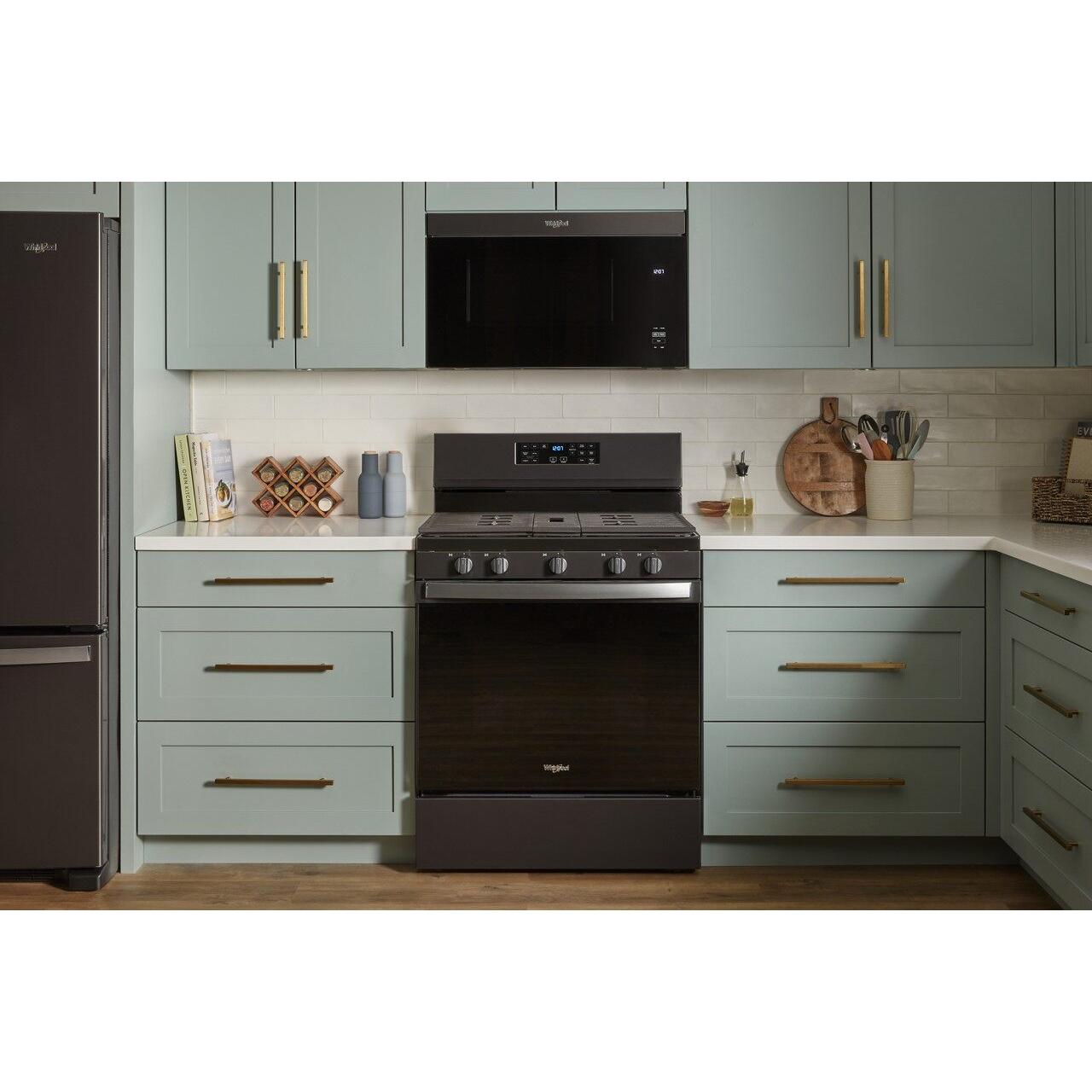  Whirlpool 30-inch, 1.1 cu. ft. Over-the-Range Microwave Oven YWMMF5930PV IMAGE 19