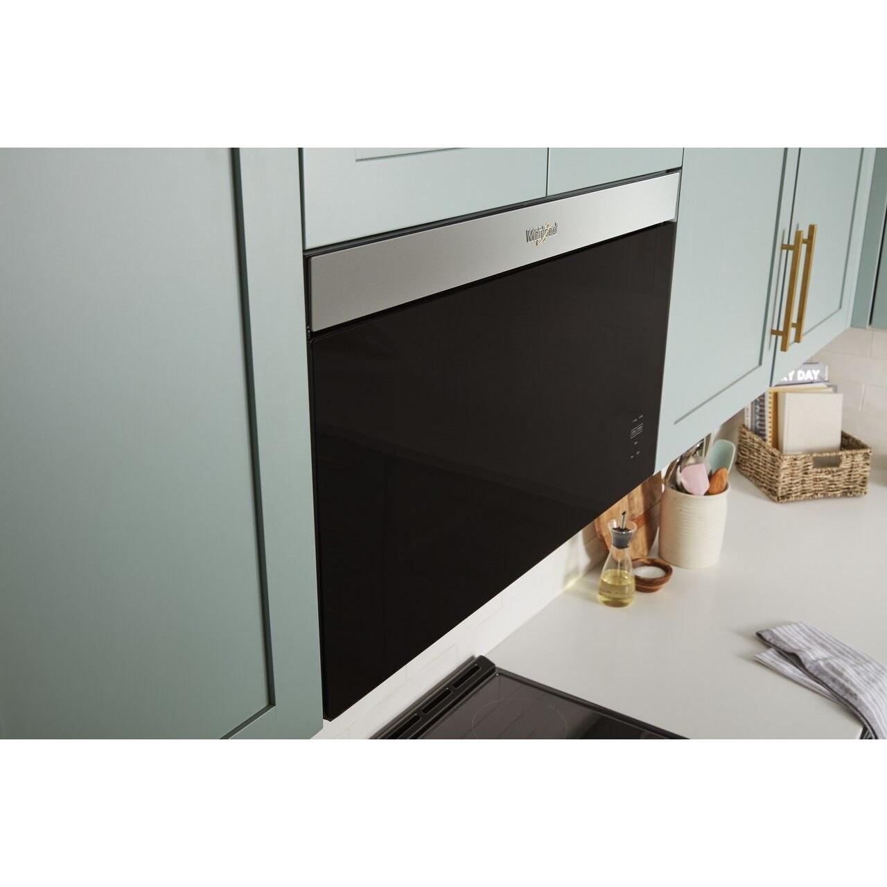  Whirlpool 30-inch, 1.1 cu. ft. Over-the-Range Microwave Oven YWMMF5930PW IMAGE 10