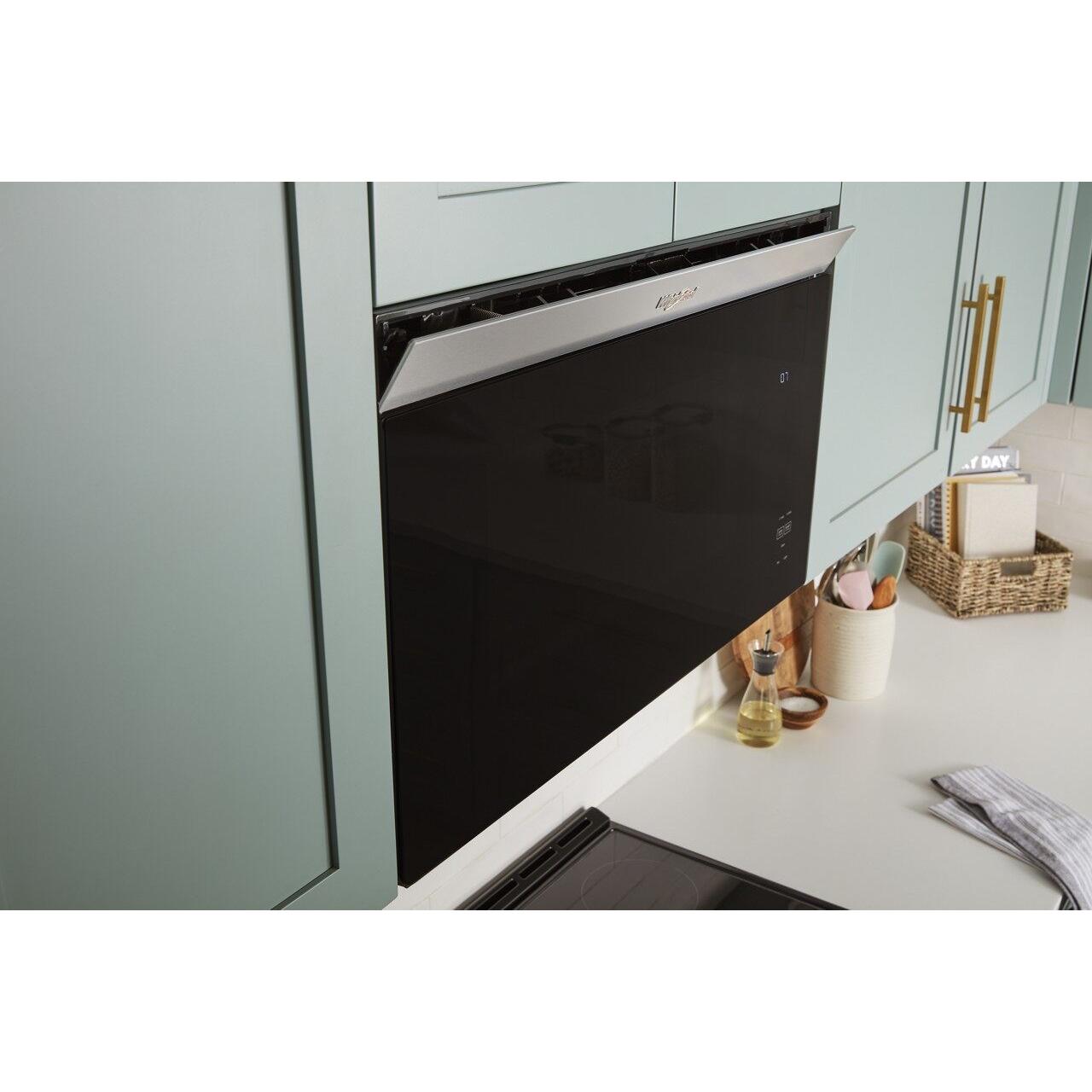  Whirlpool 30-inch, 1.1 cu. ft. Over-the-Range Microwave Oven YWMMF5930PW IMAGE 11