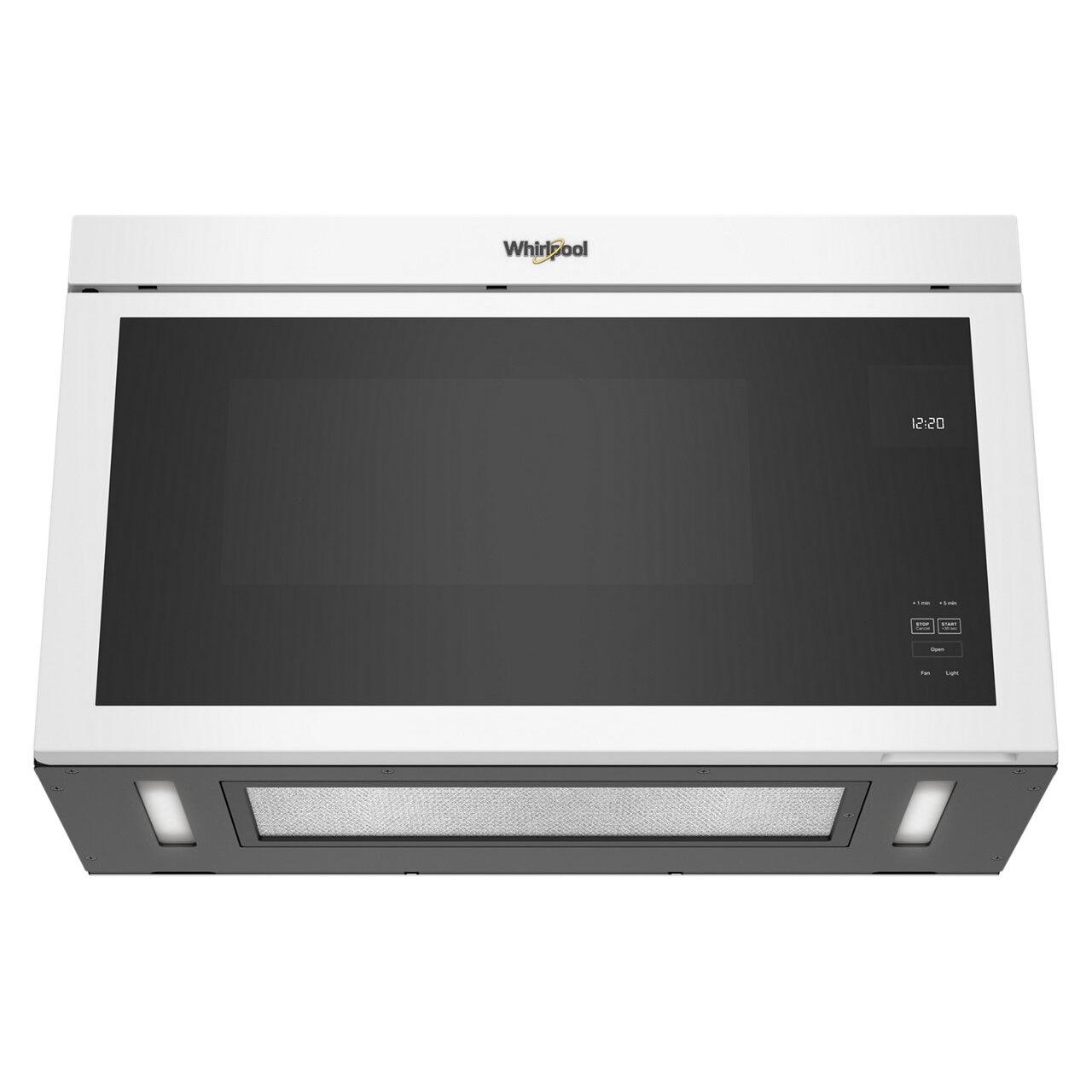  Whirlpool 30-inch, 1.1 cu. ft. Over-the-Range Microwave Oven YWMMF5930PW IMAGE 4