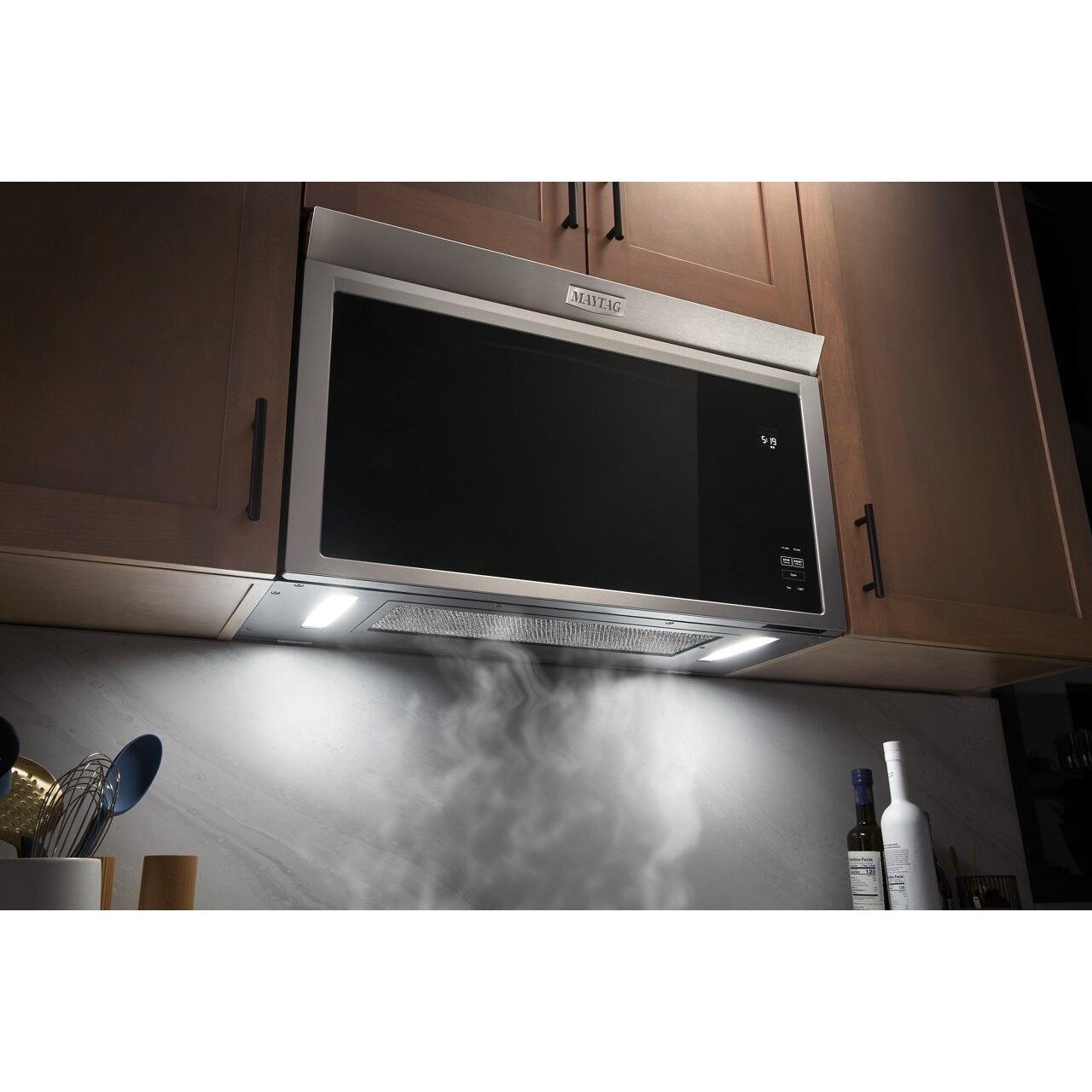  Maytag 30-inch, 1.1 cu.ft. Over-the-Range Microwave Oven YMMMF6030PZ IMAGE 16