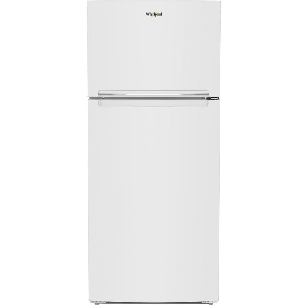  Whirlpool 28-inch, 16.6 cu. ft. Freestanding Top Freezer Refrigerator WRTX5028PW IMAGE 1