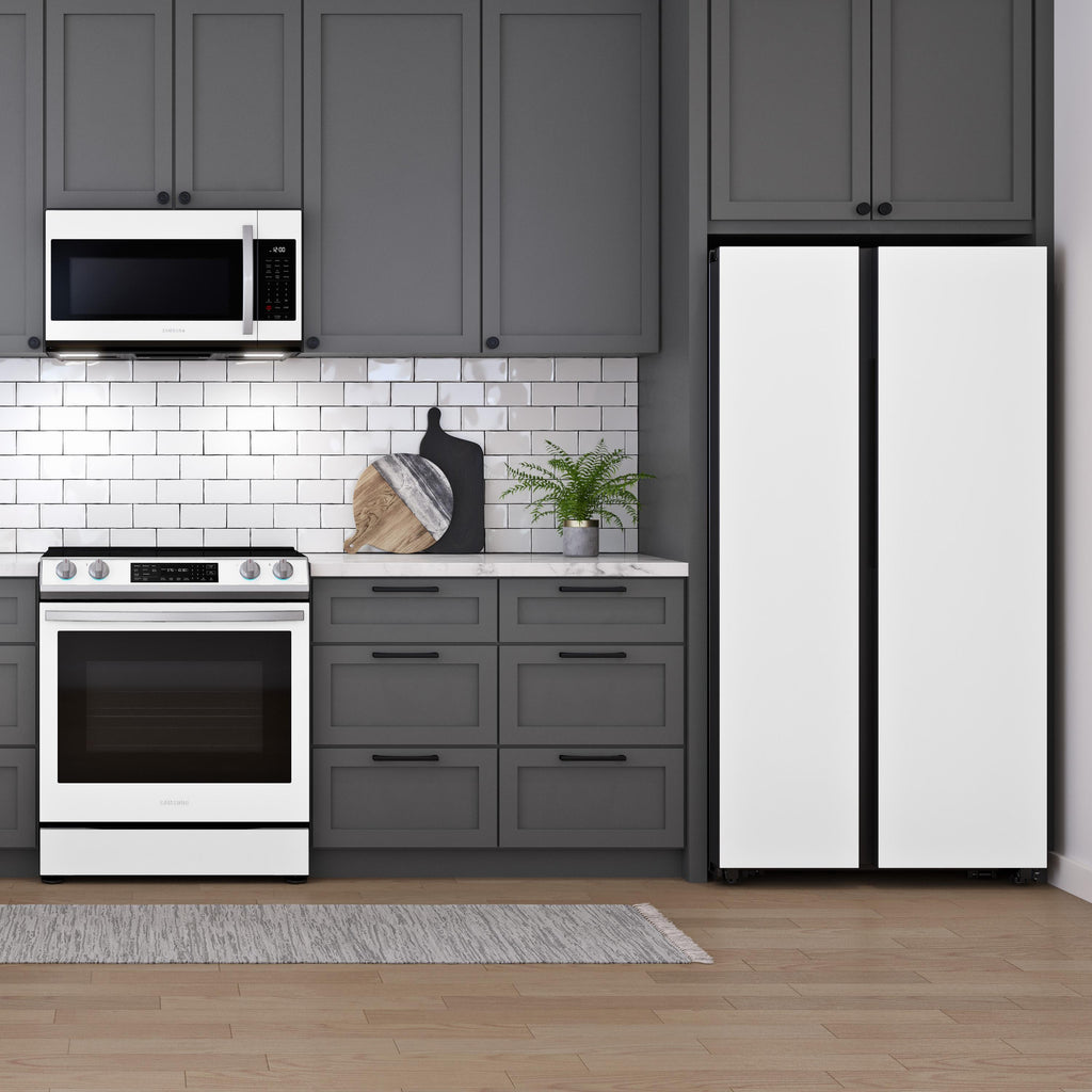 Samsung Bespoke 36-inch, 22.6 cu. ft. Counter-Depth Side-by-Side Refrigerator with Beverage Center™ RS23CB760012AA IMAGE 11