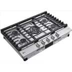  LG 30-inch Built-in Gas Cooktop with ThinQ® Technology CBGJ3027S IMAGE 2
