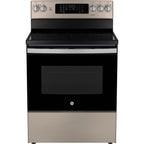  GE 30-inch Freestanding Electric Range with True European Convection Technology JCB840ETES IMAGE 1
