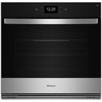  Whirlpool 30-inch 5.0 cu. ft. Single Wall Oven with Air Fry WOES7030PZ IMAGE 1
