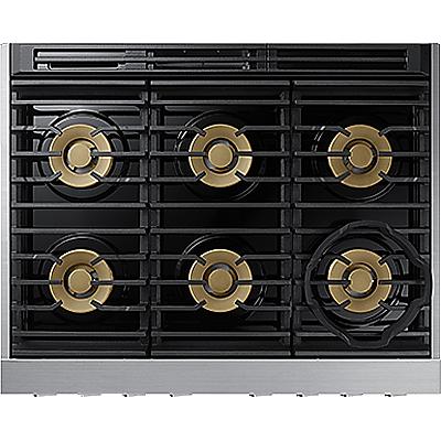  Dacor 36-inch Freestanding Gas Range with Perma-Flame™ DOP36T86GLS/DA IMAGE 5
