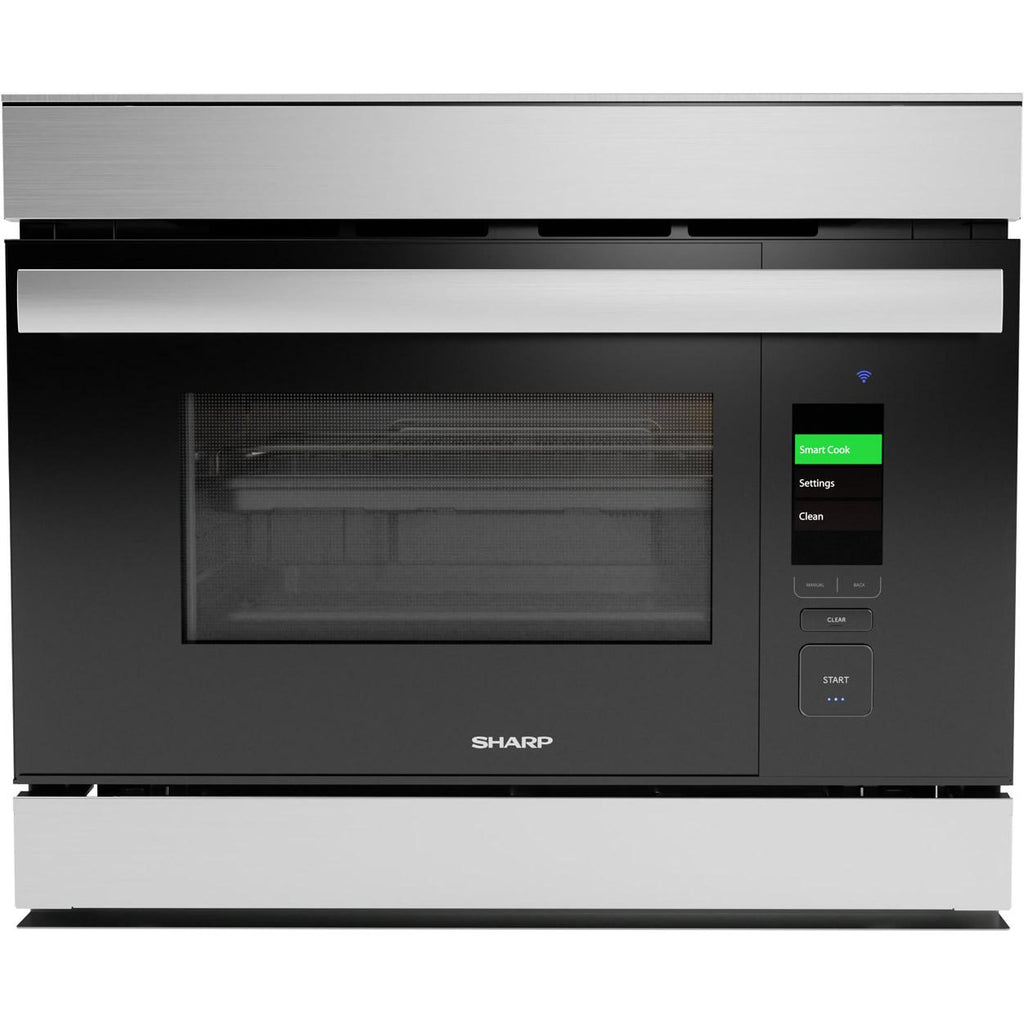  Sharp 24-inch, 1.1 cu. ft. Built-in Combination Wall Oven with Convection SSC2489GS IMAGE 1