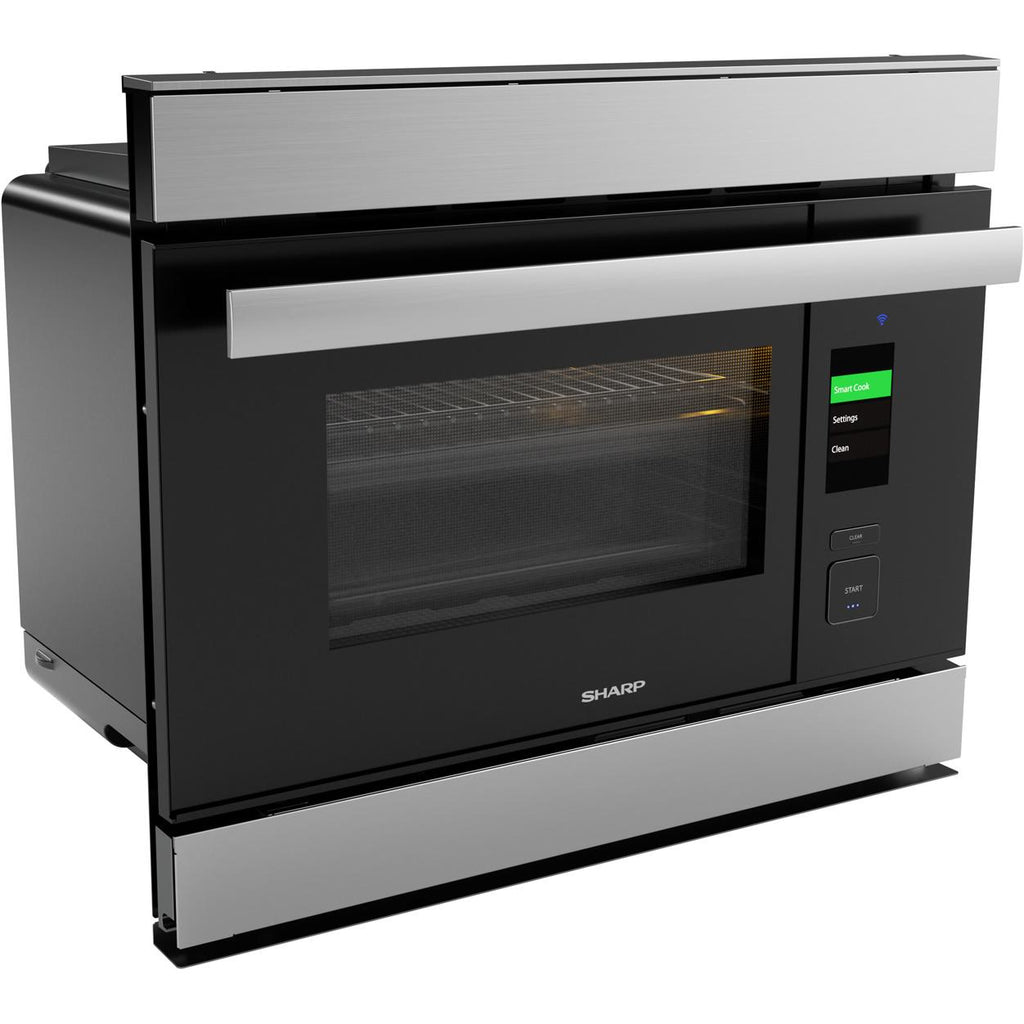 Sharp 24-inch, 1.1 cu. ft. Built-in Combination Wall Oven with Convection SSC2489GS IMAGE 2