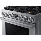  Dacor 30-inch Freestanding Gas Range with Convection Technology DOP30T840GS/DA IMAGE 5