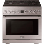  Dacor 36-inch Freestanding Dual-Fuel Range with Perma-Flame™ DOP36T86DLS/DA IMAGE 1